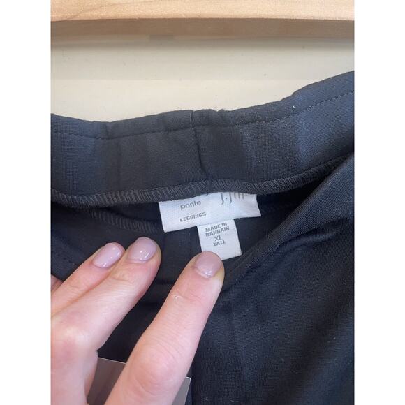 J.Jill Pointe Black Leggings XLT Stretch Soft NWT $69 - Picture 3 of 7